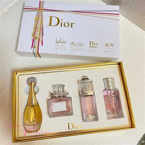 dior perfume set box
